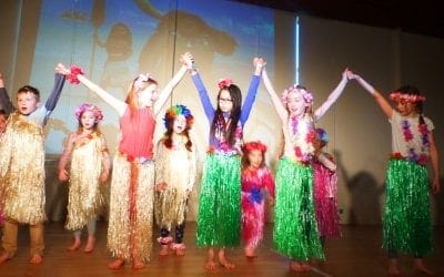 Moana workshop … brightening up a winter weekend