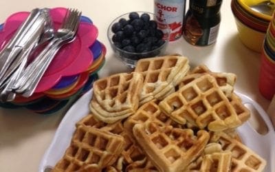 A yummy treat @ ‘Wake Up Club’ today