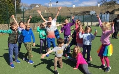 50 active, creative, happy kids at the Easter Holiday Club!