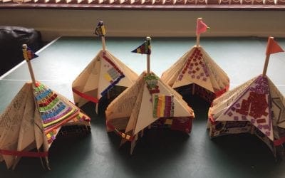 ‘Backstage’ themed activities at children’s half term holiday club-Stroud