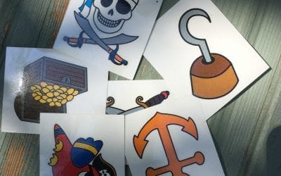 Craft, drama and games at the kids Pirate workshop!