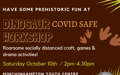 Dinosaur themed creative weekend workshop