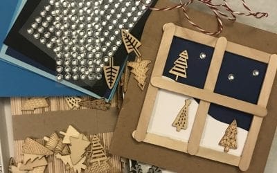 Childrens Christmas Card Craft Packs