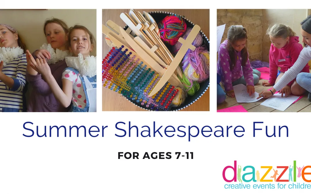 Kids summer holiday Shakespeare fun in Stroud