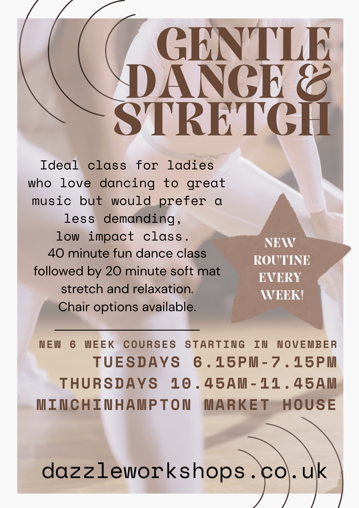 gentle Dance & STRETCH flyer