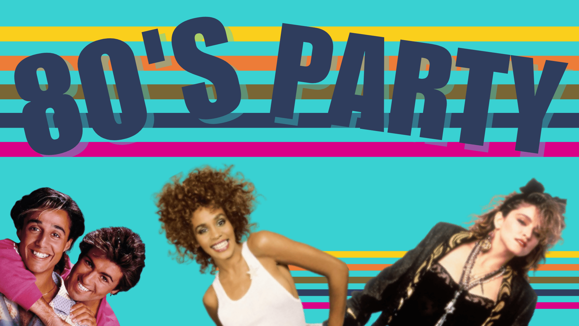 80's dance party (1920 x 1080 px)