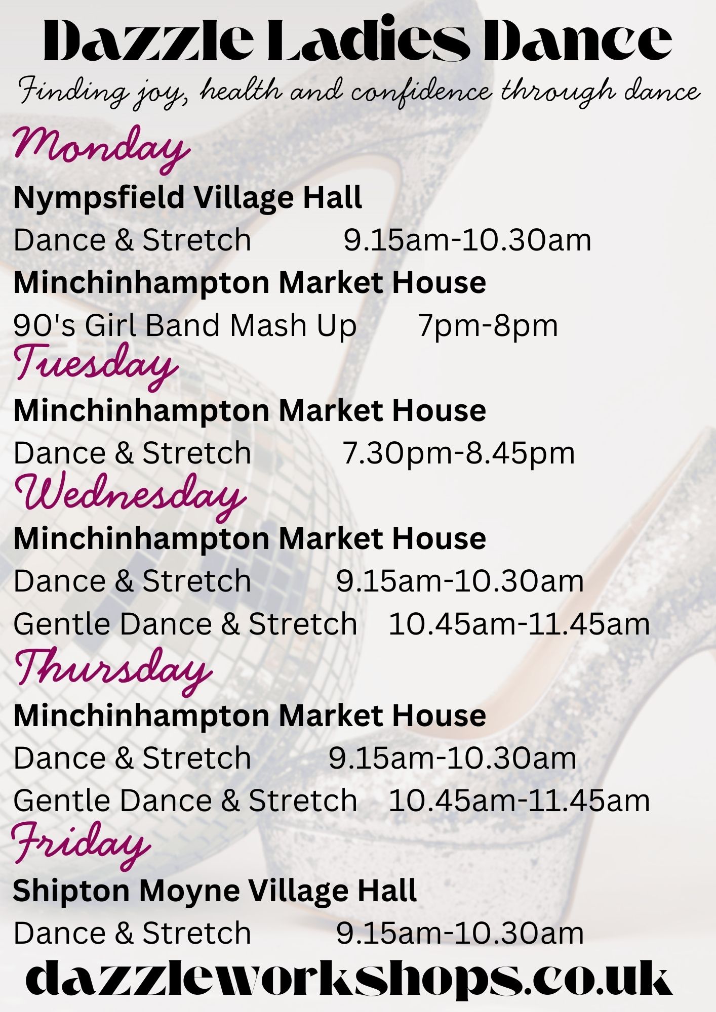 Dazzle dance timetable feb 26 (2)